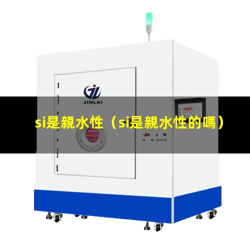 si是親水性