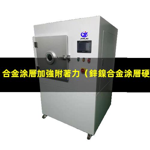 合金涂層加強附著力