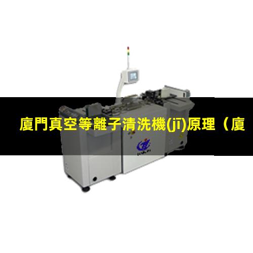 廈門真空等離子清洗機(jī)原理