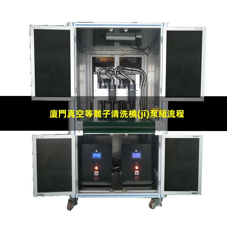 廈門真空等離子清洗機(jī)泵組流程