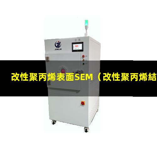改性聚丙烯表面SEM（改性聚丙烯結晶表面白點）