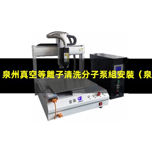 泉州真空等離子清洗分子泵組安裝