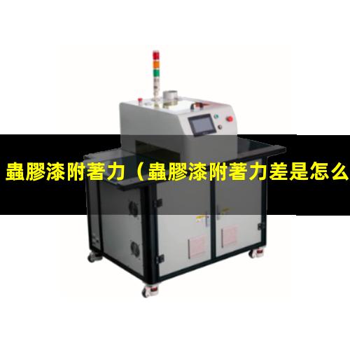 蟲膠漆附著力