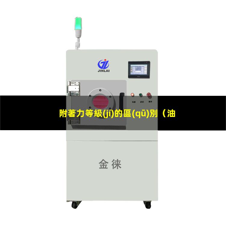 附著力等級(jí)的區(qū)別